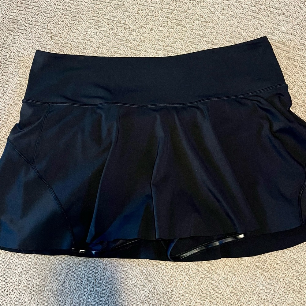 Athleta Black Skirt XL - Ace Tennis 13.5